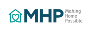 Play and Learn Preschool Making Home Possible logo. Logotipo de la guardería «Play and Learn» de «Making Home Possible».